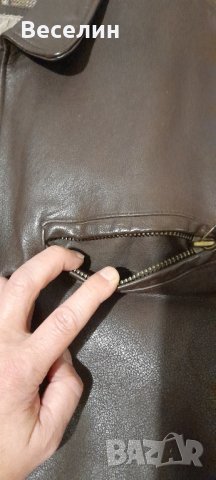 Кожено яке естествена кожа Намаление , снимка 2 - Якета - 42804095