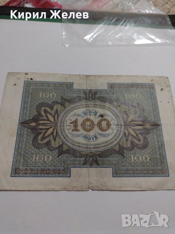 Райх банкнота - Германия - 100 марки / 1920 година - 17917, снимка 8 - Нумизматика и бонистика - 31029633