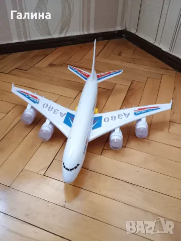 Музикален и светещ самолет, снимка 2 - Музикални играчки - 49652241