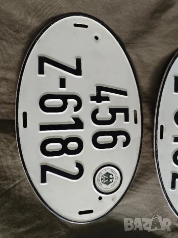 стар Германски регистрационен номер, снимка 2 - Други ценни предмети - 51313565