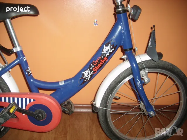 PUKY 18" АЛУМИНИЕВ детски велосипед,колело с помощни колела.Промо цена, снимка 3 - Детски велосипеди, триколки и коли - 49504027