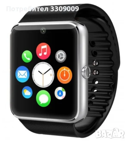 Smartwatch с Bluetooth, слот за SIM карта и камера