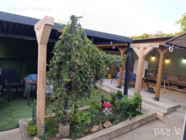 Продавам 2бр дървени конзоли за Навес ,Простир ,Кладенци, снимка 2 - Градински мебели, декорация  - 52171839