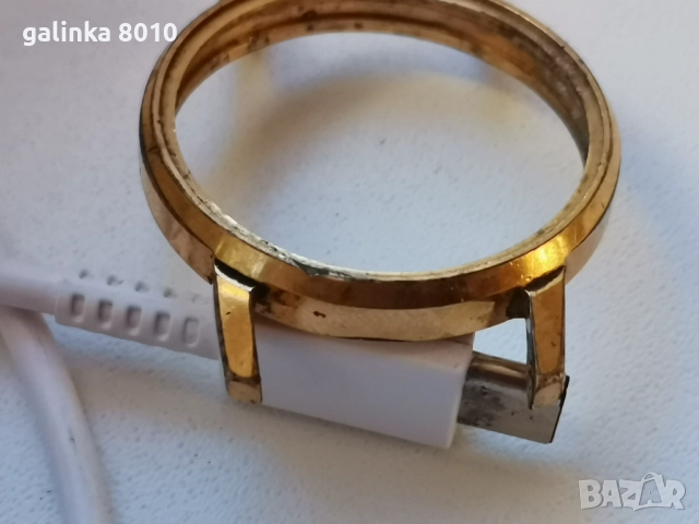 Позлатена каса за Мъжки часовник, снимка 2 - Антикварни и старинни предмети - 52737762