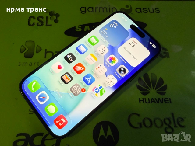 iPhone 15 256gb фабрично отключен.Гаранция, снимка 2 - Apple iPhone - 53202714