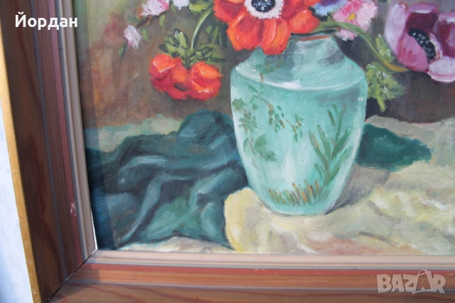 Европейска картина масло върху шперплат, снимка 6 - Картини - 53113450