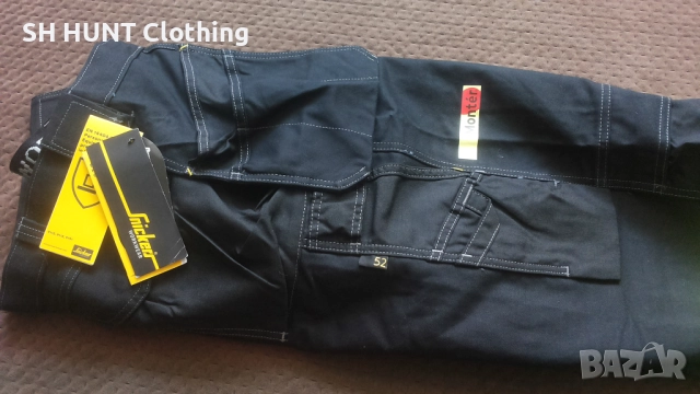 Snickers 3225 High-Vis Holster Pocket Work Trousers размер 52 / L - XL работен панталон W4-484, снимка 12 - Панталони - 52025581