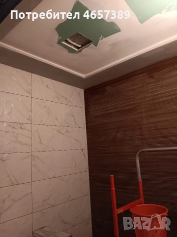 Извършва вътрешни ремонти на вашия дом, офис, вила. Шпакловка, боя, картон, зидария, плочки, бани., снимка 13 - Майстори - 52497448