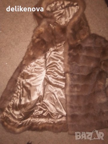 Луксозно палтенце от Визон. Размер М/L, снимка 6 - Палта, манта - 20763415
