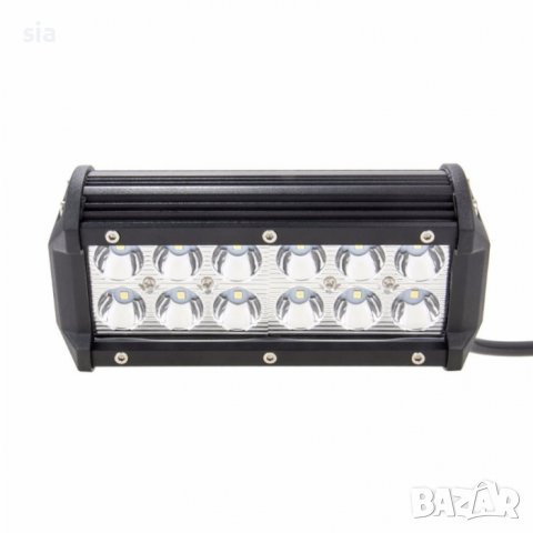 LED Бар Диоден 36W, ледбар, 16см, 12LED, 10-30V, снимка 1 - Аксесоари и консумативи - 26799918