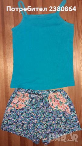 Летен гащеризон,къси панталонки и полички за момиченце, снимка 4 - Други - 36902092