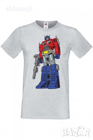 Мъжка тениска Transformers Optimus Prime 01,Анимация,игра,Празник,Повод, снимка 1 - Тениски - 37977431