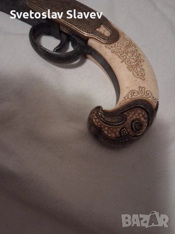 Стар пистолет за декорация , снимка 2 - Други ценни предмети - 54036019