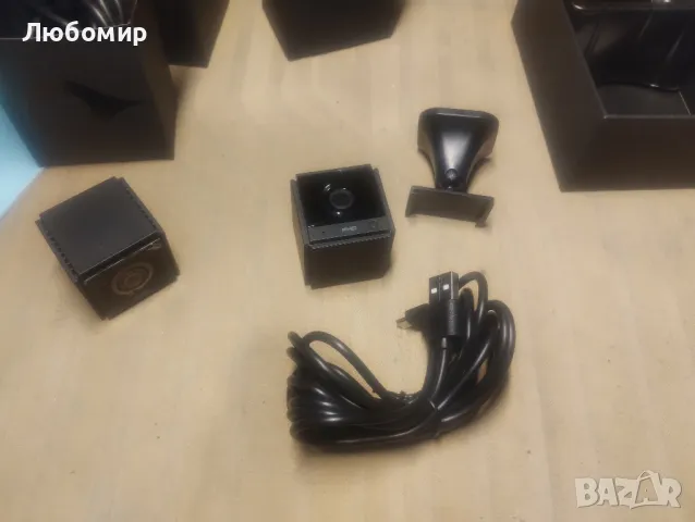 Camsoy S20 Black Mini Компактна охранителна камера Двупосочен разговор

, снимка 4 - Камери - 48000671