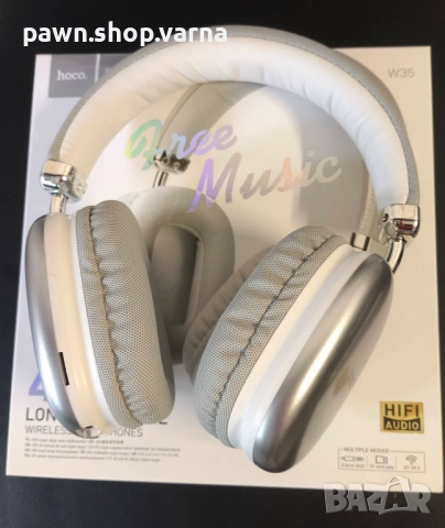 Нови безжични слушалки Hoco W35 – Silver, снимка 3 - Безжични слушалки - 51623880