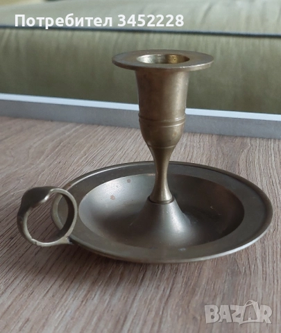 свещник бронз за ценители 
