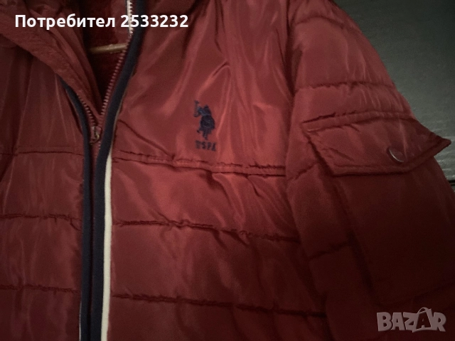 Детска грейка US Polo ASSN, снимка 2 - Детски якета и елеци - 52918257