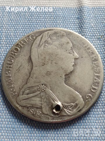 Сребърна монета 1 талер - Ранен Рестрайк 1780г. Мария Терезия 13804, снимка 1 - Нумизматика и бонистика - 42887709