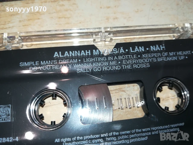 ALLANAH MYLES-ORIGINAL TAPE 3005251611, снимка 12 - Аудио касети - 50485898