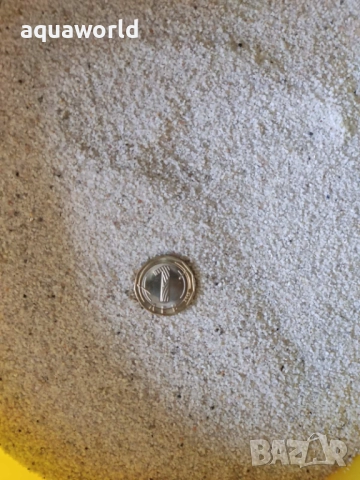 "ПРОМОЦИЯ" Кварцов пясък 0,4-0,8мм , снимка 2 - Оборудване за аквариуми - 51590473