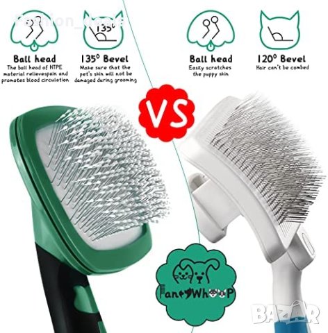 Нова четка гребен за куче Котка домашни любимци ресане косми козина, снимка 4 - За котки - 40568283