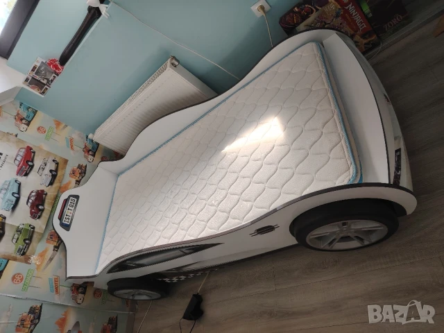 Детско легло кола, снимка 2 - Спални и легла - 51277684