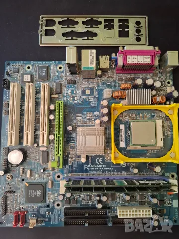 Gigabyte GA-8S661FXM-RZ + Celeron D 320 + DDR RAM, снимка 2 - Дънни платки - 55776970
