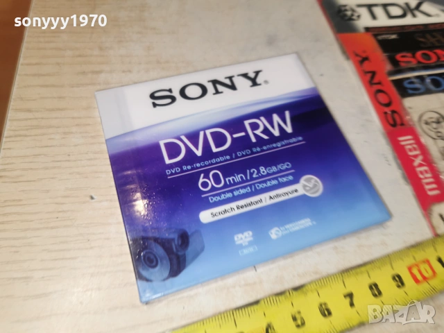 SONY DVD-RW 1БР ВНОС GERMANY 1904260935H1E3R, снимка 4 - DVD филми - 54242203