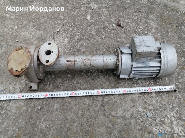 Помпа стъпална за гъсти течности, марка - MEZ, 1цол