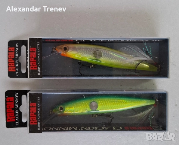 Воблери Rapala Clackin series-CNM,CNR,CNMAG10, снимка 2 - Такъми - 52469848
