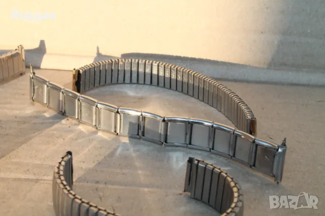 6 броя разтегателни верижки за часовник, снимка 8 - Колекции - 48882655