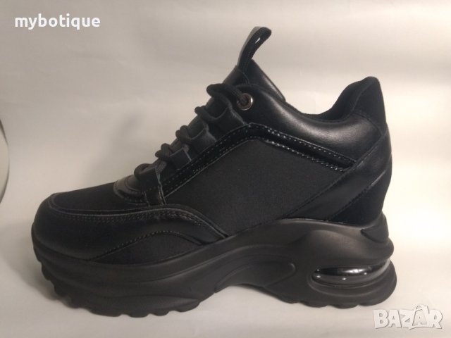 дамски сникерси на платформа , снимка 3 - Маратонки - 42257338