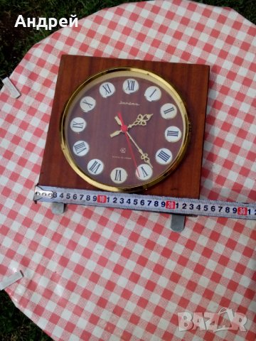 Стенен часовник Янтар,Jantar #2, снимка 4 - Антикварни и старинни предмети - 29132557