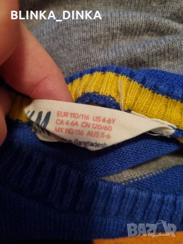 H&M блуза 110/11_, снимка 2 - Детски Блузи и туники - 35020134