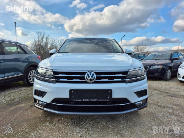 VW Tiguan Allspace 2.0 TDI 4x4 ,Virtual ,Distronic , Keyless  DSG 150 к.с 2018  (удължена версия), снимка 13 - Автомобили и джипове - 54127800