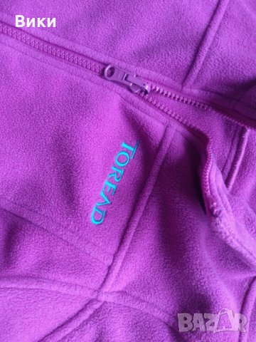 Поларено детско горнище  TOREAD, снимка 5 - Детски пуловери и жилетки - 31777327