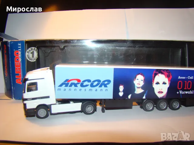 ALBEDO H0 1/87 MERCEDES BENZ ACTROS TIR ТИР КАМИОН МОДЕЛ