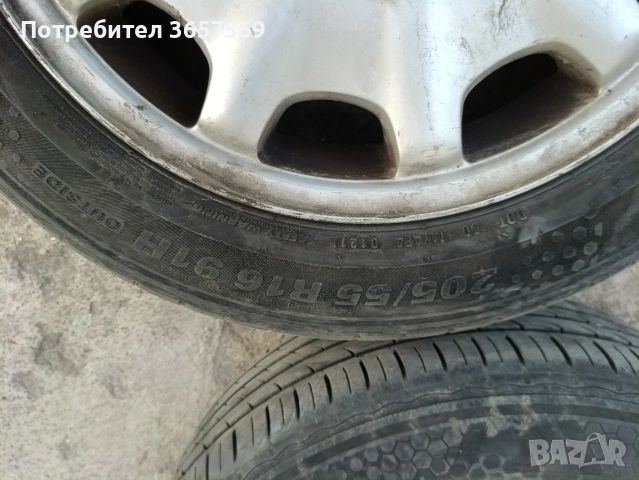 Джанти 16 за Мерцедес с добри гуми, снимка 2 - Гуми и джанти - 54347490