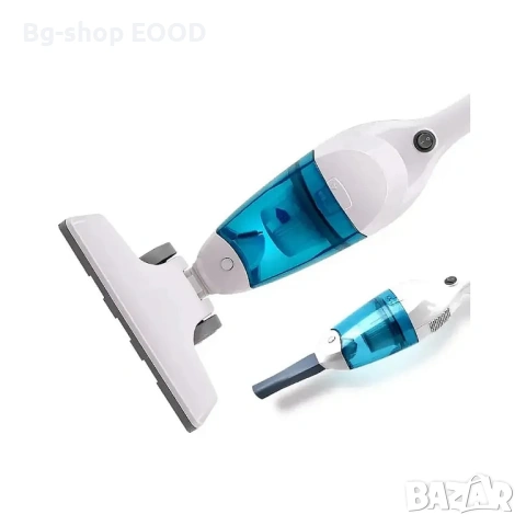 Вертикална прахосмукачка Welora, 2 в 1, Преносима, Мощност 600 W, HEPA филтър, Бял, снимка 8 - Прахосмукачки - 53926583