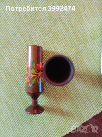 Сувенирни дървени чашки, от Киев, снимка 5 - Декорация за дома - 51434267