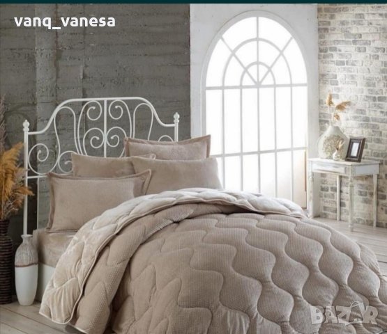  📌📌НОВО НОВО НОВО👈👈 Двулицеви юргани ШЕПЪР РАЗМЕРИ 150/220 -60 ЛЕВА, 200/220 70 ЛЕВА,220/240 80-, снимка 14 - Спално бельо - 34454959