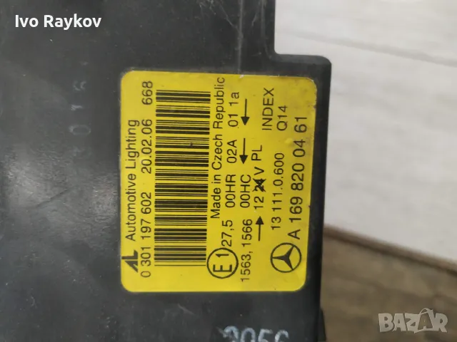 Ляв фар за W169 , Mercedes A class ,B class  A 169 820 03 61 , снимка 7 - Части - 47550144
