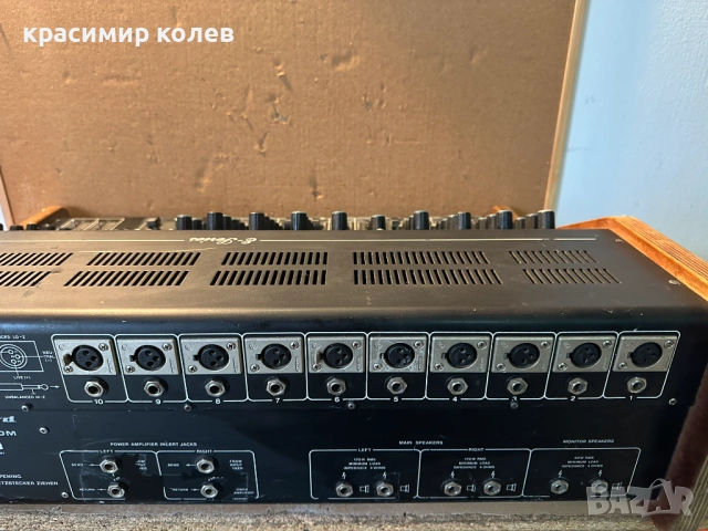 миксер/усилвател "Dynacord EMINENT 1040M", снимка 8 - Ресийвъри, усилватели, смесителни пултове - 53304735