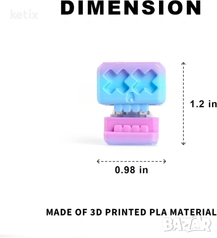 Fidget Clicker 9 броя играчки за облекчаване на стреса, снимка 4 - Други стоки за дома - 53910920