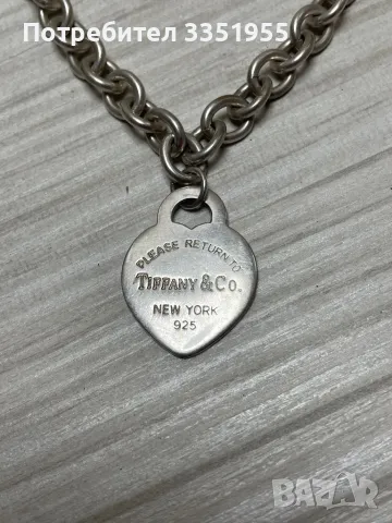 Колие и гривна Tiffany&CO 925, снимка 3 - Бижутерийни комплекти - 49599037