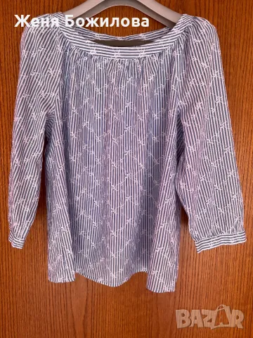 Дамска блуза със 3/4 ръкав, снимка 4 - Блузи с дълъг ръкав и пуловери - 50353826