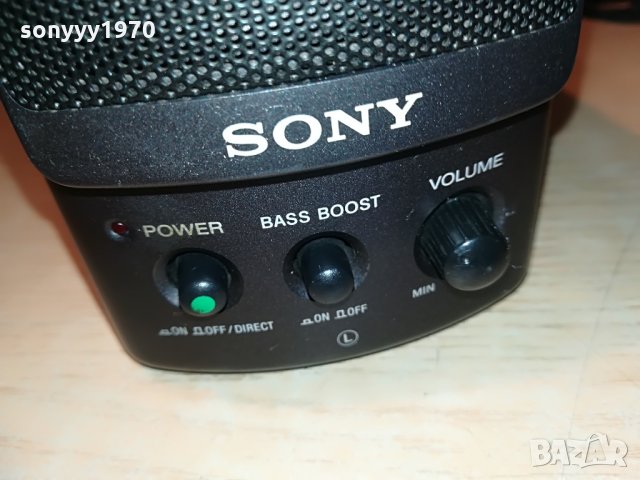 SONY-АКТИВНИ КОЛОНКИ-19Х14Х8СМ, снимка 3 - Тонколони - 29207981