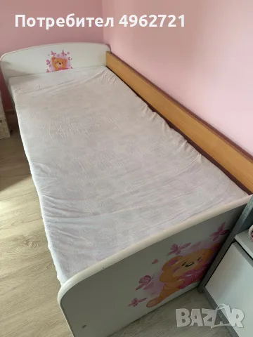 Детско легло, дървено