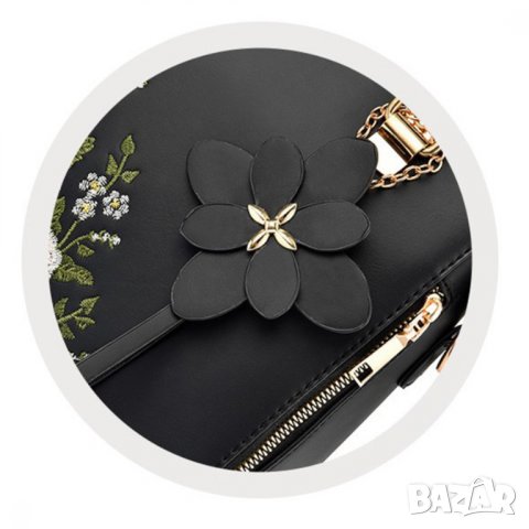 Дамска чанта Summer Black, снимка 10 - Чанти - 40298412