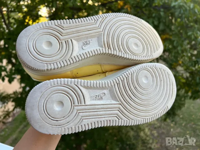 Nike Air Force 1 '07 Bicycle Yellow — номер 40, снимка 4 - Маратонки - 47387912